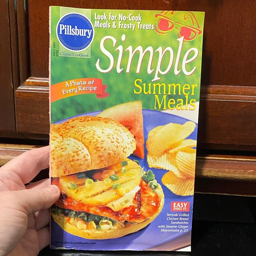 Pillsbury cookbook magazine four piece vintage set